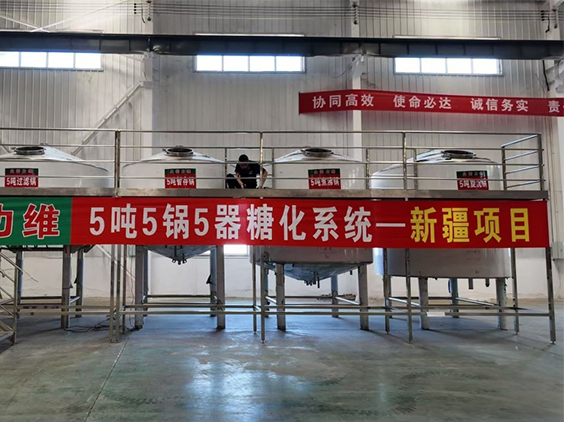 盐津精酿啤酒设备厂—5吨精酿啤酒设备—新疆项目